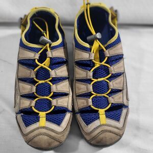 Sperry Fathom Collection Leather Fisherman 0806828 Sandal Mens US 10 M Brown